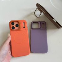 Coques de téléphone en métal pour iPhone 17 Pro Max, coque magnétique pour téléphone compatible avec la peau pour iPhone 15 16 Pro Max 17 Air, coque antichoc