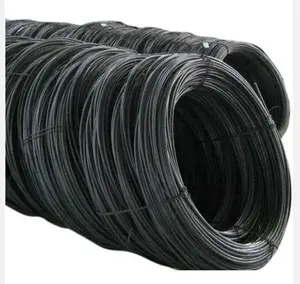 Alambre de encuadernación de hierro negro recocido suave trenzado alambre recocido negro