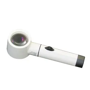 STOEMI 6906 7X Handheld and Desktop Lighting Illuminating Magnifier Loupe/Magnifying Glass with Aspheric Lens