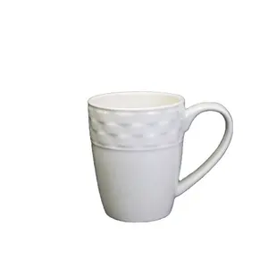 优质优质价格饼干白色陶瓷杯咖啡