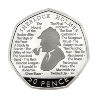 Moneda Conmemorativa de 50 Peniques de Sherlock Holmes, Moneda de Valor de 50p, Gran Venta en eBay