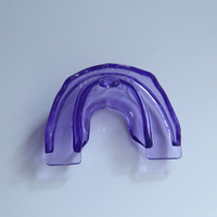 Appareil d'alignement orthodontique pour adultes en matériau EVA T4B certifié CE, couleur violette, de la marque Piemens