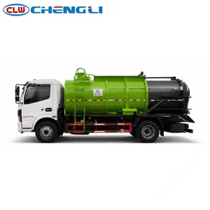 รถบรรทุกเก็บขยะอาหารตงเฟิง 12 ตัน 4×2 ดีไซน์น้ำหนักเบา 5700 กก. รับน้ำหนักได้ 6 ตัน สำหรับกำจัดคราบไขมันในครัวประจำวัน - Product Image 3