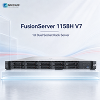 Serveur d'infrastructure de stockage pour déploiement en périphérie FusionServer 1158H V7 1U double socket montable en rack