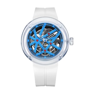 Montre homme BG7702, montre mécanique allemande, montre squelette entièrement automatique, montre-bracelet, cadeau de la Saint-Valentin pour petit ami, série Metaverse - Product Image 1