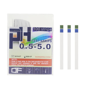 100 pièces Universel Papier Test <span class=keywords><strong>pH</strong></span> Bandes pour Corps D'essai D'acide Alcalin <span class=keywords><strong>pH</strong></span>, Aquariums, - Product Image 2