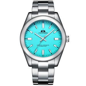 OEM ODM Designer Brand Mechanical Watches Business <b>Automatic</b> <b>Wristwatch</b> Stainless Steel Luminous Watch for Men - Product Image 2