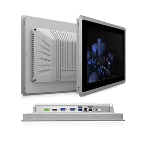 Industrial panel pc suppliers 10 12 15 17 19 21.5 inch win i3 i5 phoenix terminal touch all in onc pc industrial HMI panel