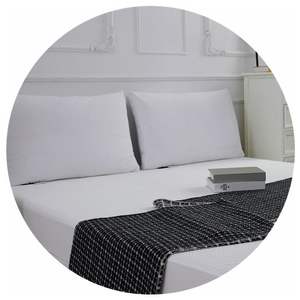 Hipoalerjenik dayanıklı su geçirmez anti-bakteri anti-toz Mite tüm sezon yatak koruyucu otel ve hastane kullanımı için - Product Image 2