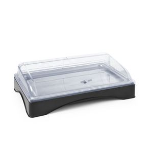 Plateau de service isotherme Hendi Gastronorm 1/1 complet - 555x357x(H)175mm avec couvercle roulant - Product Image 1