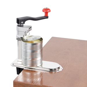 Ouvre-boîte commercial robuste pour grandes boîtes, ouvre-boîte manuel à montage sur table pour restaurant, cuisine, service de restauration - Product Image 4