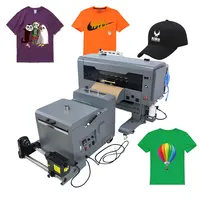 Guangzhou Manufacturer A3 Pet Film L1800 DTF Printer for T-shirt with 30 cm Powder Shaker Dryer