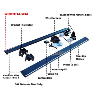 Estribo retráctil automático de potencia para 2016 + ISUZU JIM LINGTUO Plug-N-Play Electric Side Step - Product Image 2