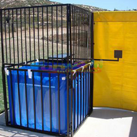 Bassin de plongeon commercial pour enfants et adultes, idéal pour les fêtes estivales en extérieur, les événements sportifs et les jeux aquatiques de type 'Dunking Booth'.