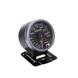 CNSPEED Medidor de presión turbo de 2.5 pulgadas, 0-3 bar, para mejora de automóviles, con indicador de pico y luz LED - Product Image 2