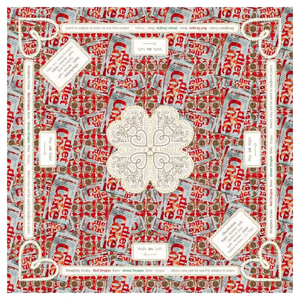 31,5x 31,5 pollici Tigre De Tartan |   Tappetino per Mahjong Diet Rules - Resistente, Impermeabile, Pieghevole, Adatto per Mahjong Americano - Product Image 1