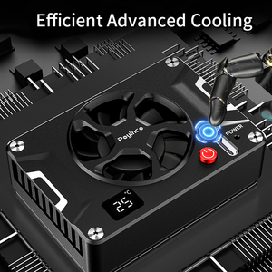 Sistema de refrigeración de cámara Mini ventilador de refrigeración con pantalla de temperatura inteligente ajustable para cámara Sony <span class=keywords><strong>Canon</strong></span> FUJIFILM - Product Image 4