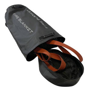 Coperta antincendio per auto elettrica sovradimensionata approvata da NFPA EN13501 6*8m 10m * 10m coperta antincendio rivestita in silicone - Product Image 2