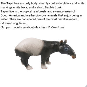 Modelli di Animali Sudamericani: Pappagallo, Armadillo, Alpaca, Tapir, Rana Avvelenata, Orso Martello, Giocattoli in Plastica - Product Image 3