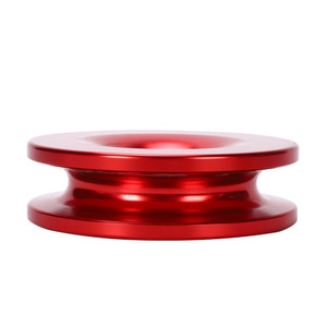 Anillo de recuperación de aluminio para polea de cabrestante para gancho de remolque de vehículos utilitarios Polaris - Product Image 3