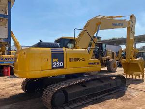 Excavadora hidráulica de cadenas Komatsu PC220-8 usada, de bajo consumo de combustible, con la mejor calidad y precio favorable, en venta. - Product Image 2