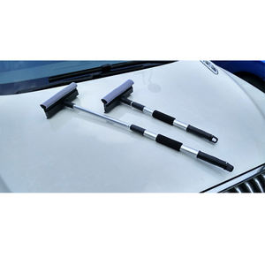Essuie-glace rétractable <span class=keywords><strong>double</strong></span> <span class=keywords><strong>face</strong></span> avec poignée en aluminium Lave-voiture Outil multifonctionnel de nettoyage des <span class=keywords><strong>vitres</strong></span> Racloir à <span class=keywords><strong>vitres</strong></span> - Product Image 4