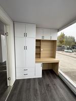 Casa Contenedor Expandible de 40 Pies con EPS, Dormitorio Integrado, Oficina y Baño Completo
