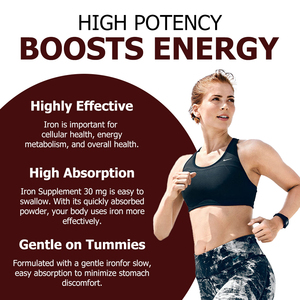 ราคาขายส่ง ไอรอน พลัส พาวเดอร์ พร้อมธาตุเหล็กเสริม พลังงาน บำรุงระบบภูมิคุ้มกัน สุขภาพ เลือด ต่อต้านภาวะขาดธาตุเหล็ก - Product Image 4