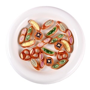 ขอ<span class=keywords><strong>ง</strong></span>เล่นอาหารจำลองขนาดเล็<span class=keywords><strong>ก</strong></span>: แป้งขนมปังบาแกตต์อัลคาไลน์ อุปกรณ์เสริม DIY สำหรับทำเค้ก ตกแต่งโต๊ะบ้านตุ๊กตา - Product Image 5