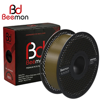 Filamen Printer 3D BEEMON PETG 1.75mm, 1kg, Ikatan Lapisan yang Sangat Baik, Hasil Akhir Halus, untuk Pencetakan Miniatur & Figur 3D