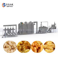 Machine à pâtes électrique automatique en acier inoxydable à commande PLC pour macaroni court et spaghetti, extrudeuse industrielle