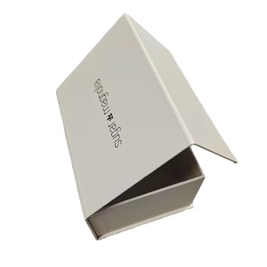 Caja de Regalo Magnética Plegable Pequeña Blanca con Tapa Abatible en Forma de Libro, Ecológica y de Lujo de HENGXING - Product Image 6