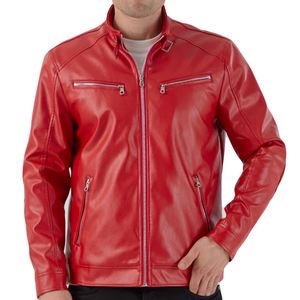 Veste pour homme, nouvelle arrivée 2025, veste en cuir de haute qualité avec fermeture éclair, logo et couleur personnalisés, vestes pour hommes - Product Image 4