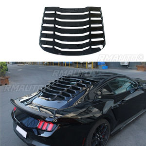 Para Ford Mustang S650 2024-2025: Kit de carrocería con embellecedor de ventana trasera tipo aleta de tiburón, cubierta de embellecedor de ventana trasera, pieza de modificación. - Product Image 1