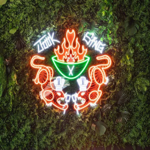 Decorazione a parete insegna al Neon negozio logo aziendale negozio di gelateria Idea di arredamento di illuminazione da parete ha portato l'insegna al Neon per la pubblicità - Product Image 1