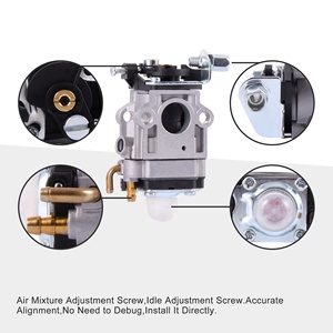 <span class=keywords><strong>Carburateur</strong></span> GOOFIT 15 mm de remplacement pour moteur de <span class=keywords><strong>mini</strong></span> pocket bike, <span class=keywords><strong>quad</strong></span>, chopper, scooter 2 temps 47cc 49cc - Product Image 3
