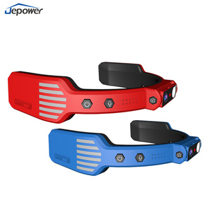 智能头带可定制4G高清1080P智能视频安全帽实时对讲户外建筑安全安全帽 - Product Image 1