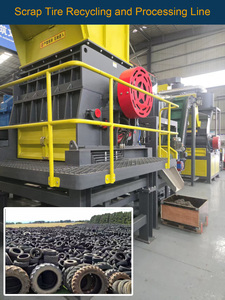 Full Automatic Tire <b>Recycling</b> Machine for Crumb <b>Rubber</b> Granule and Powder Making - Product Image 6