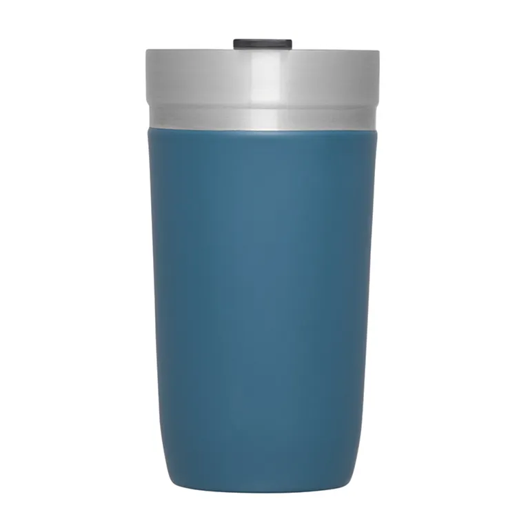 Nordic Blue Travel GO Tumbler with Ceramivac 16 oz double wall stainless steel vacuum car coffee drink cups