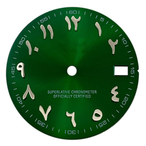 Nhà Máy Tùy Chỉnh Thiết Kế Chữ Số Ả Rập Sunray Quay Số 28.5Mm Nh35 Trống Phục Hồi Đầy Đủ Sáng Đồng Hồ Đồng Hồ Quay Số - Product Image 5