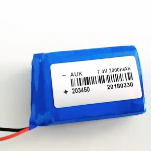 Lipo Pack 3.7V 7.4V 11.1V 3000mAh 4000mAh 5000mAh 2S1P 3S1Pリチウムイオンポリマー充電式リポバッテリー