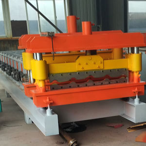 高速金属デッキ釉薬瓦金属製造ロールシート屋根材ロール成形機 - Product Image 3