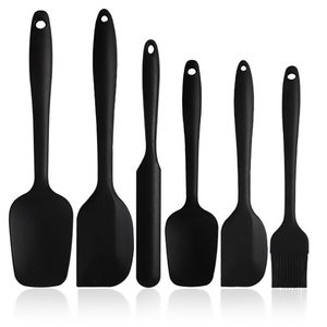 6 <b>Set</b> of Pcs Silicone Spatula Pastry Cooking Spatula Cookie Pastry Scraper Brush Silicone <b>Baking</b> <b>Set</b> - Product Image 5