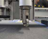 Scanner 3d Scan Car Mat Traceur de découpe oscillant en cuir pour tapis en cuir, éponge, tissu PVC.