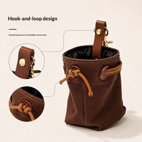 Pochette à friandises pour chien en toile, faite à la main, pour l'extérieur, pour l'entraînement, porte-gourdes, accessoires pour chien