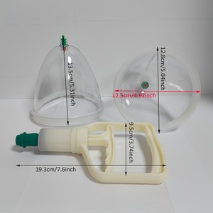 1 Set de Masajeador de Acupuntura Chino con Terapia de Vacío, Masajeador de Senos con Bomba de Succión y Ventosas - Product Image 3