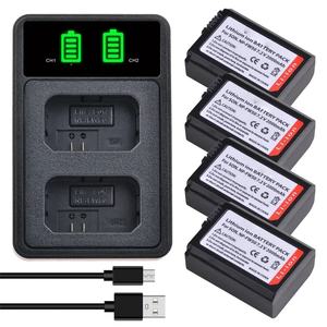 Batterie rechargeable 2250mAh NP-FW50 avec chargeur double LED pour A6000/A6400/A6300/A6500/A7/A7II/<span class=keywords><strong>A7RII</strong></span>/A7SII/A7S/A7S2 en stock - Product Image 6