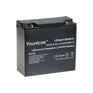 充電式太陽エネルギー貯蔵電力12V24ahリチウム電池電力システム