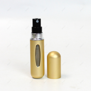 Bán Buôn Sang Trọng Mini Xách Tay Nước Hoa Atomizer Chai Thủy Tinh Cơ Thể Nhôm Cap Kim Loại Phun Twist Refillable Xách Tay Nước Hoa - Product Image 4