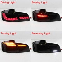 Feux arrière LED pour BMW Série 5 F10 F18 2011-2017, feux arrière Plug and Play, DRL, accessoires de voiture, kit de remplacement, paire